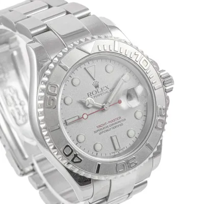 Rolex Yacht-Master 16622 40mm Platinum and Stainless steel Silver 7