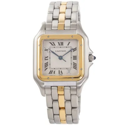 Cartier Panthère 183949 27mm Stainless steel and 18k yellow gold Ivory