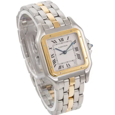 Cartier Panthère 183949 27mm Stainless steel and 18k yellow gold Ivory 1