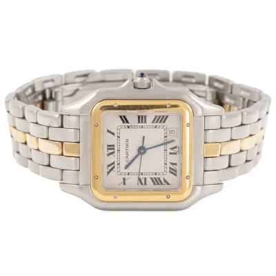 Cartier Panthère 183949 27mm Stainless steel and 18k yellow gold Ivory 3