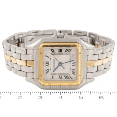 Cartier Panthère 183949 27mm Stainless steel and 18k yellow gold Ivory 5