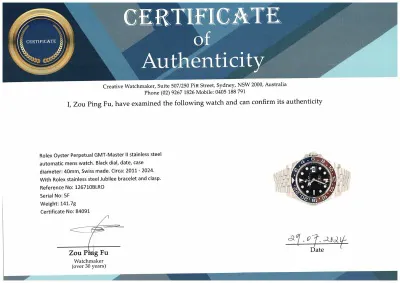 Rolex GMT-Master II 126710BLRO 40mm Stainless steel Black 2