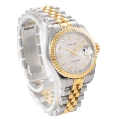 Rolex Lady-Datejust 179173G 26mm Stainless steel and 18k yellow gold Silver 2