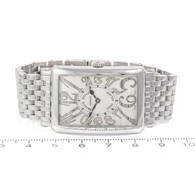 Franck Muller Long Island 952 QZ REL 35mm Stainless steel Silver 2