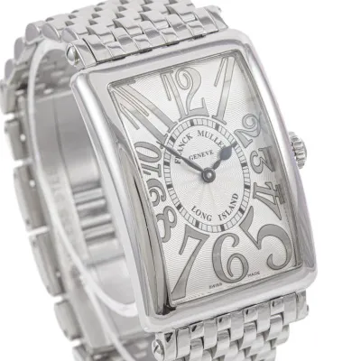 Franck Muller Long Island 952 QZ REL 35mm Stainless steel Silver 6