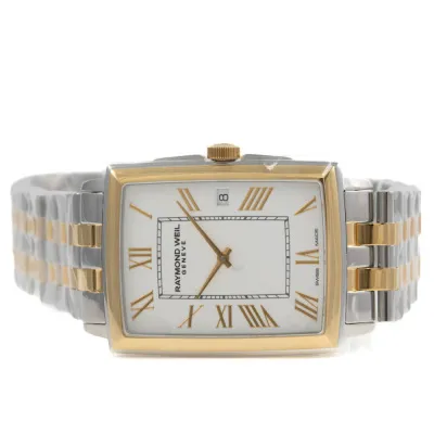 Raymond Weil Toccata 5425-STP-00308 37mm Yellow gold PVD plated with stainless steel White 6