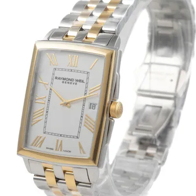 Raymond Weil Toccata 5425-STP-00308 37mm Yellow gold PVD plated with stainless steel White 7