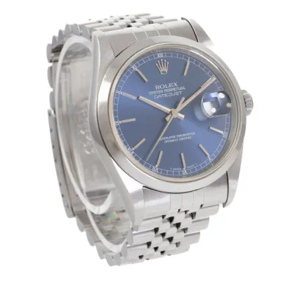 Rolex Datejust 36 16200 36mm Stainless steel Blue 4