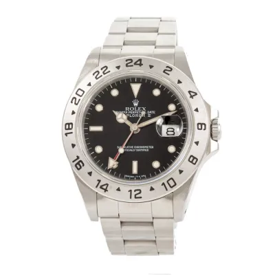 Rolex Explorer II 16570 40mm Stainless steel Black