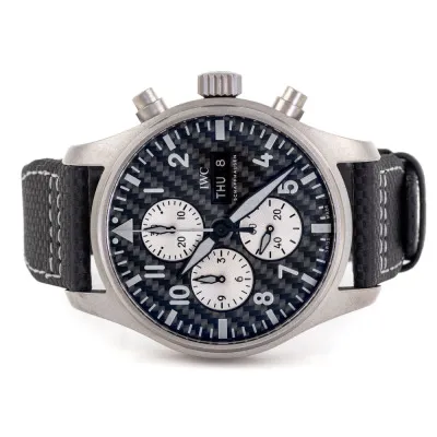 IWC Pilot IW377903 43mm Stainless steel Black 5