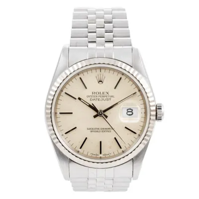 Rolex Datejust 36 16234 36mm Stainless steel and 18k white gold Champagne