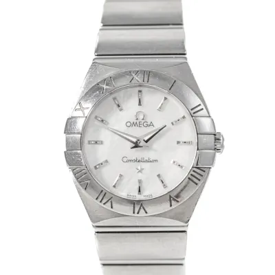 Omega Constellation Quartz 123.10.24.60.05.001 24mm Stainless steel Mother-of-pearl