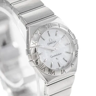 Omega Constellation Quartz 123.10.24.60.05.001 24mm Stainless steel White 7