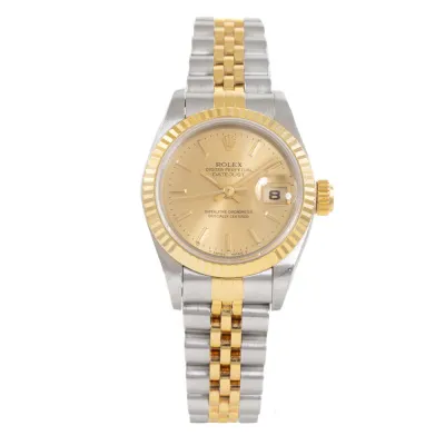 Rolex Lady-Datejust 69173 26mm Stainless steel and 18k yellow gold Champagne