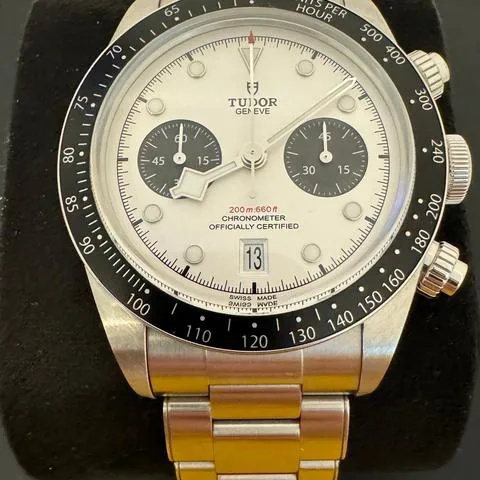 Tudor Black Bay Chronograph 79360N-0002 41mm Stainless steel Silver