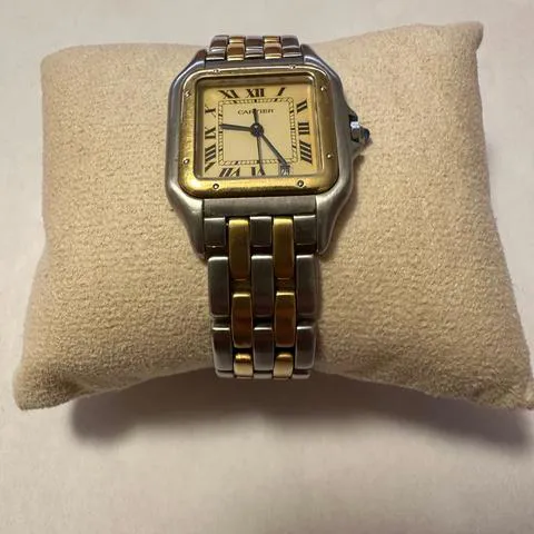 Cartier Panthère 183949 27mm Yellow gold and Stainless steel Champagne 3