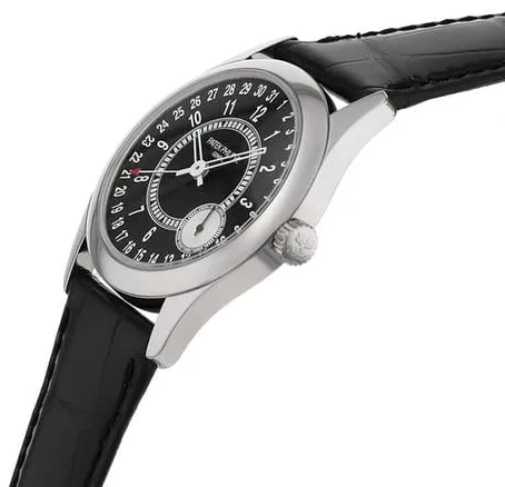 Patek Philippe Calatrava 6006G-001 39mm White gold Black 1