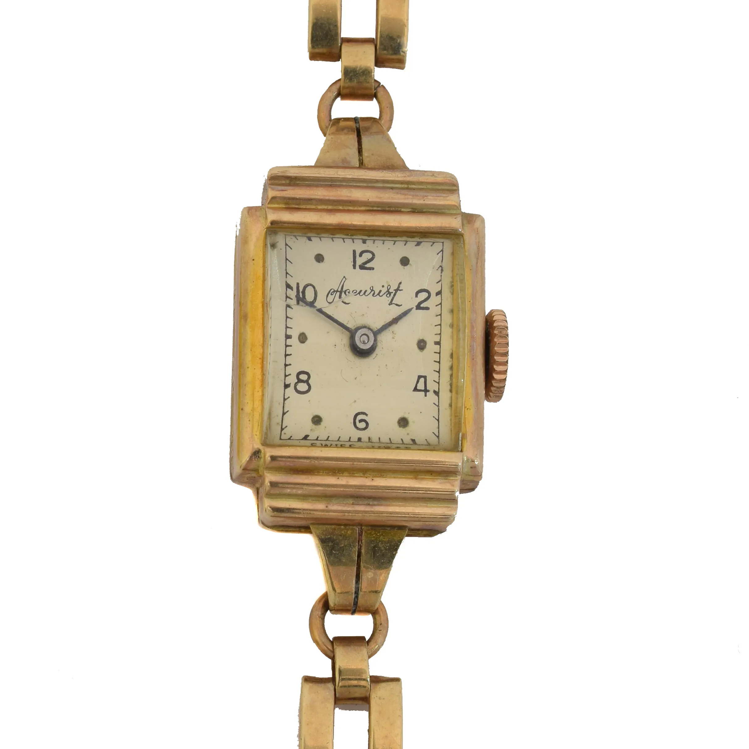 Accurist 14mm 9ct Yellow gold