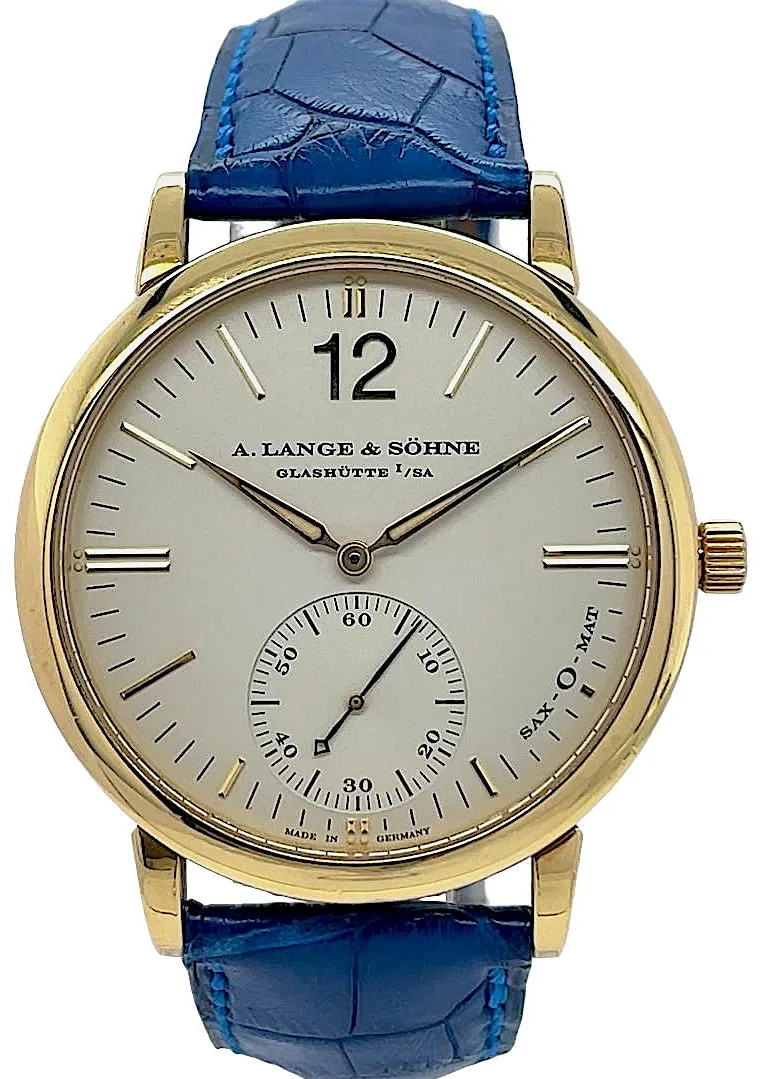 A. Lange & Söhne Langematik 301.021 37mm Yellow gold and 18k yellow gold White