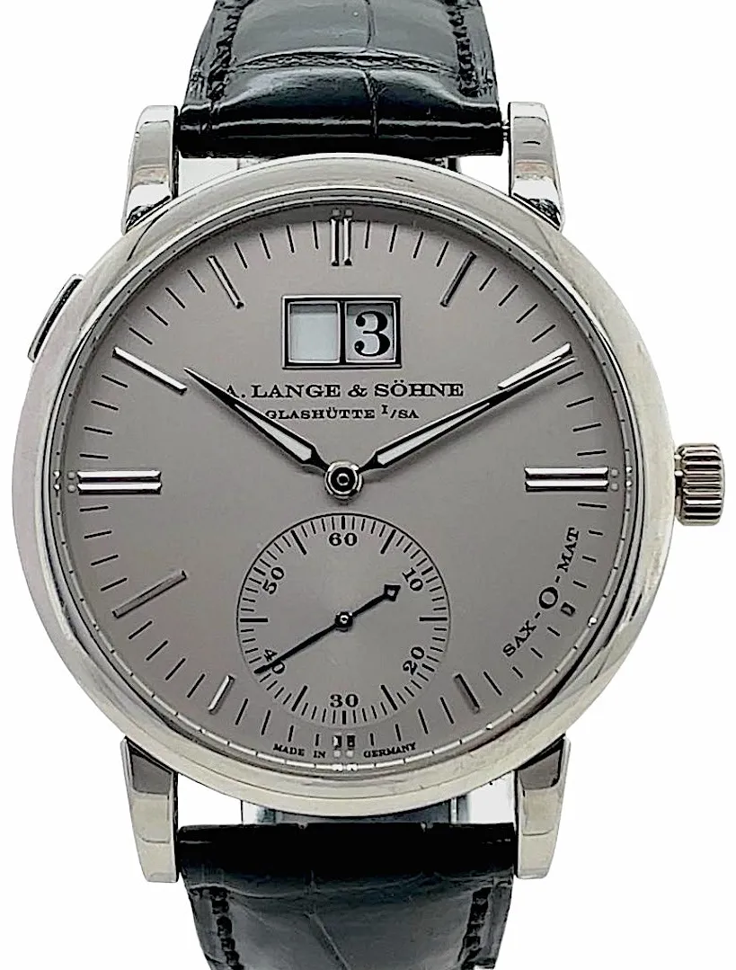 A. Lange & Söhne Langematik 308.025 37mm Platinum Silver