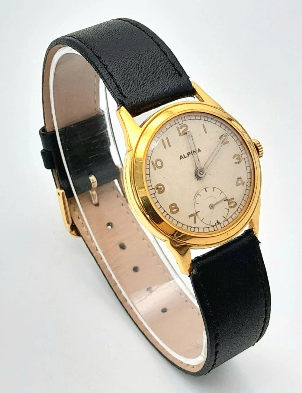 Alpina 32mm Gold-plated 3