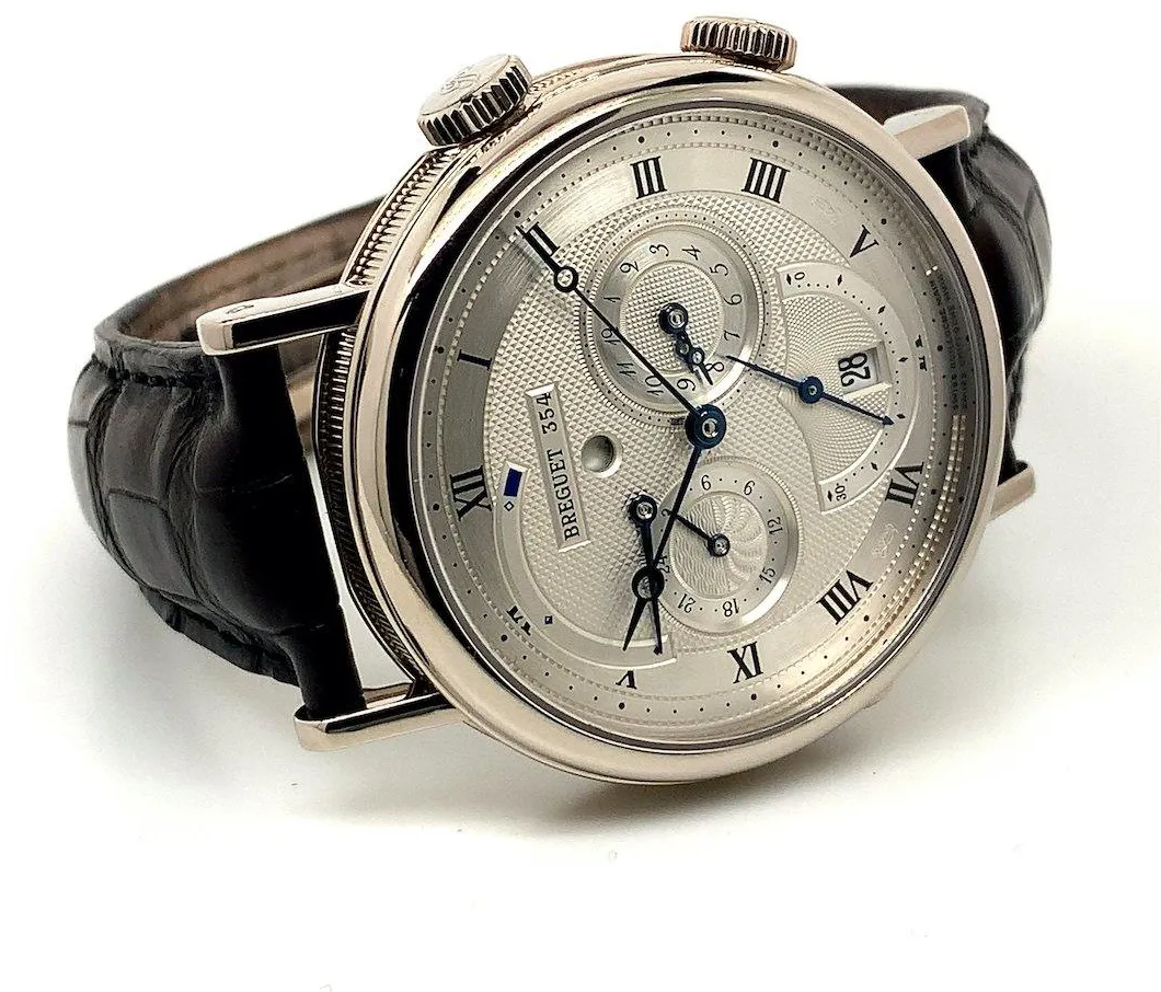 Breguet Classique 5707BB/12/9V6 39mm White gold and 18k white gold Silver 13