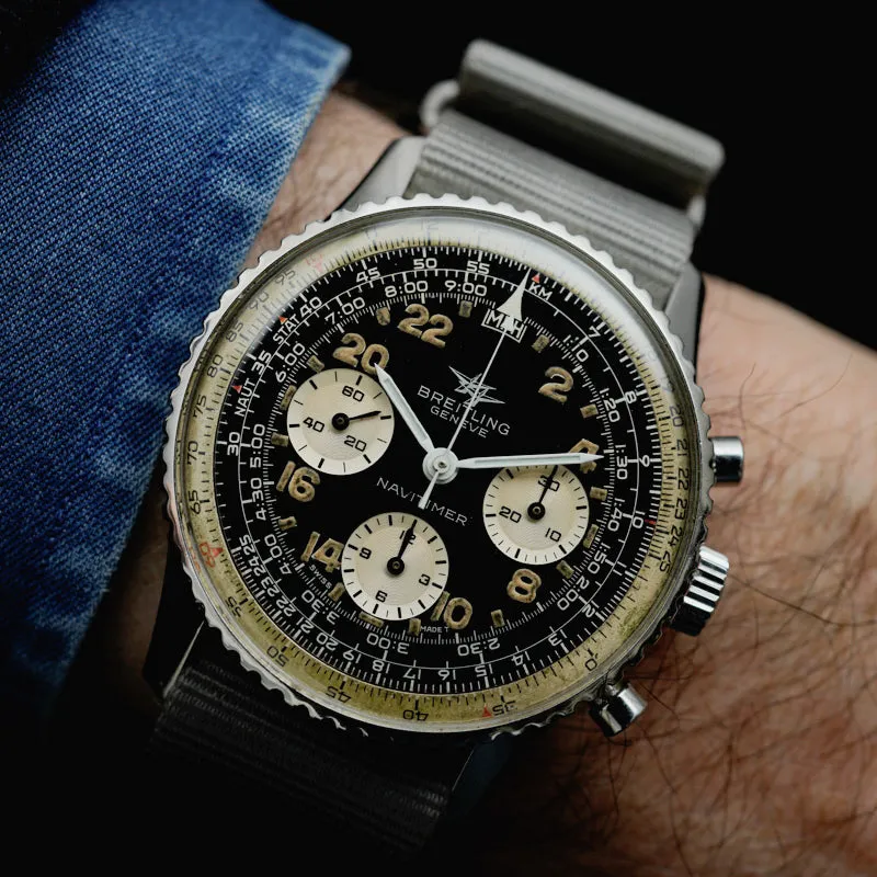 Breitling Navitimer Cosmonaute 809 41mm Stainless steel tritium