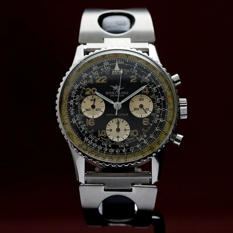 Breitling Navitimer Cosmonaute 809 41mm Stainless steel tritium 1