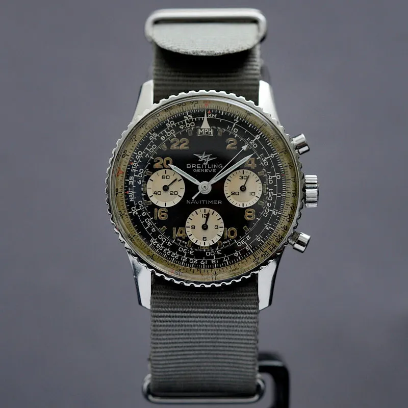 Breitling Navitimer Cosmonaute 809 41mm Stainless steel tritium 7