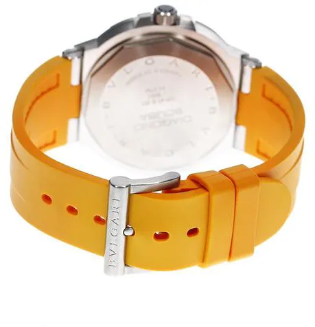 Bulgari Diagono DP41SSD 41mm Stainless steel Orange 3