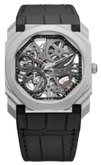 Bulgari Octo 102714 BGO40TLXTSK 40mm Titanium Skeletonized