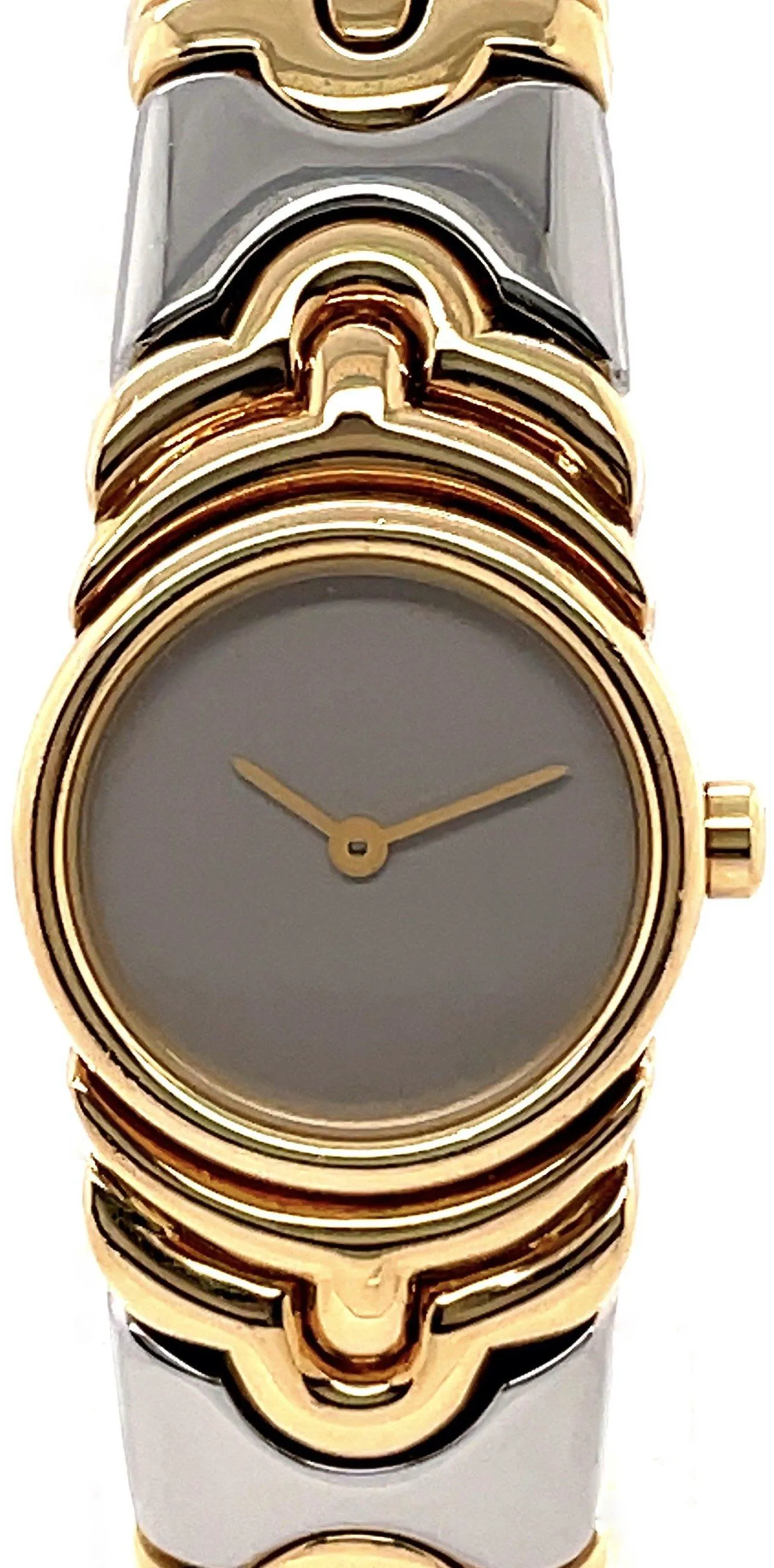 Bulgari Parentesi BJ01 20mm Yellow gold and 18k yellow gold Silver