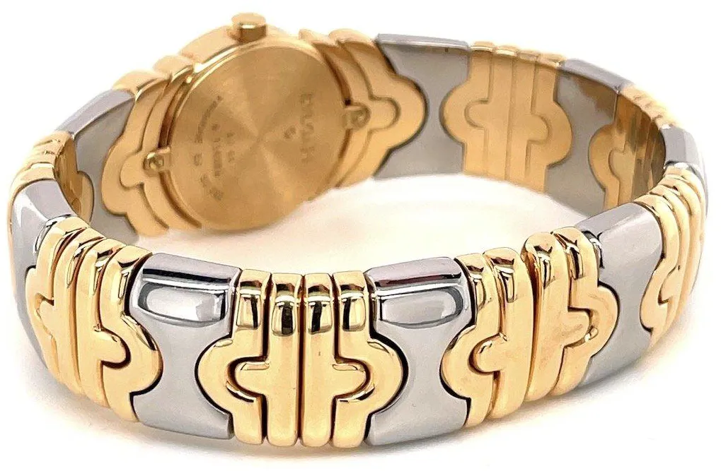 Bulgari Parentesi BJ01 20mm Yellow gold and 18k yellow gold Silver 8