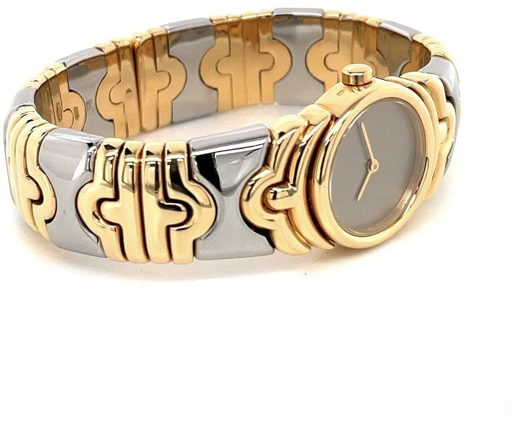 Bulgari Parentesi BJ01 20mm Yellow gold and 18k yellow gold Silver 12