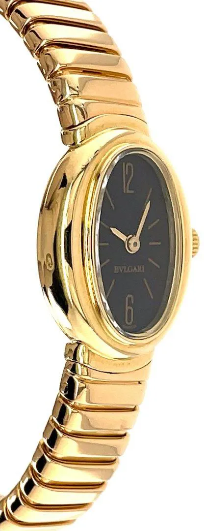 Bulgari Tubogas n/a 21.5mm Yellow gold and 18k yellow gold Black 5