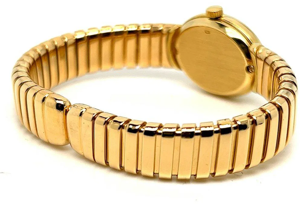 Bulgari Tubogas n/a 21.5mm Yellow gold and 18k yellow gold Black 11