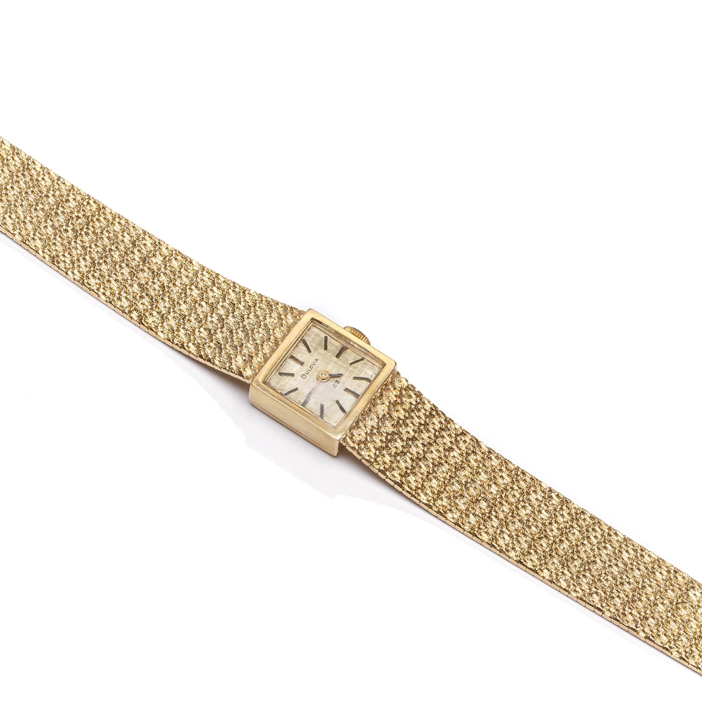 Bulova 15mm 14k yellow gold 1