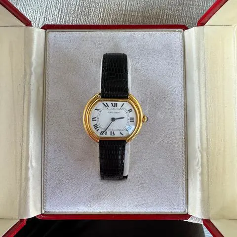 Cartier 67081 26mm Yellow gold White