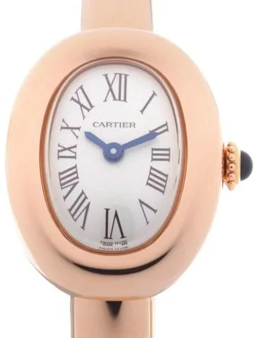 Cartier Baignoire WGBA0019 18.5mm Rose gold Silver