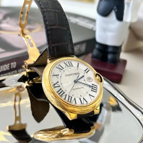 Cartier Ballon Bleu 42mm W6900551 42mm Yellow gold Silver