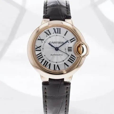 Cartier Ballon Bleu de Cartier W6920097 33mm Rose gold White