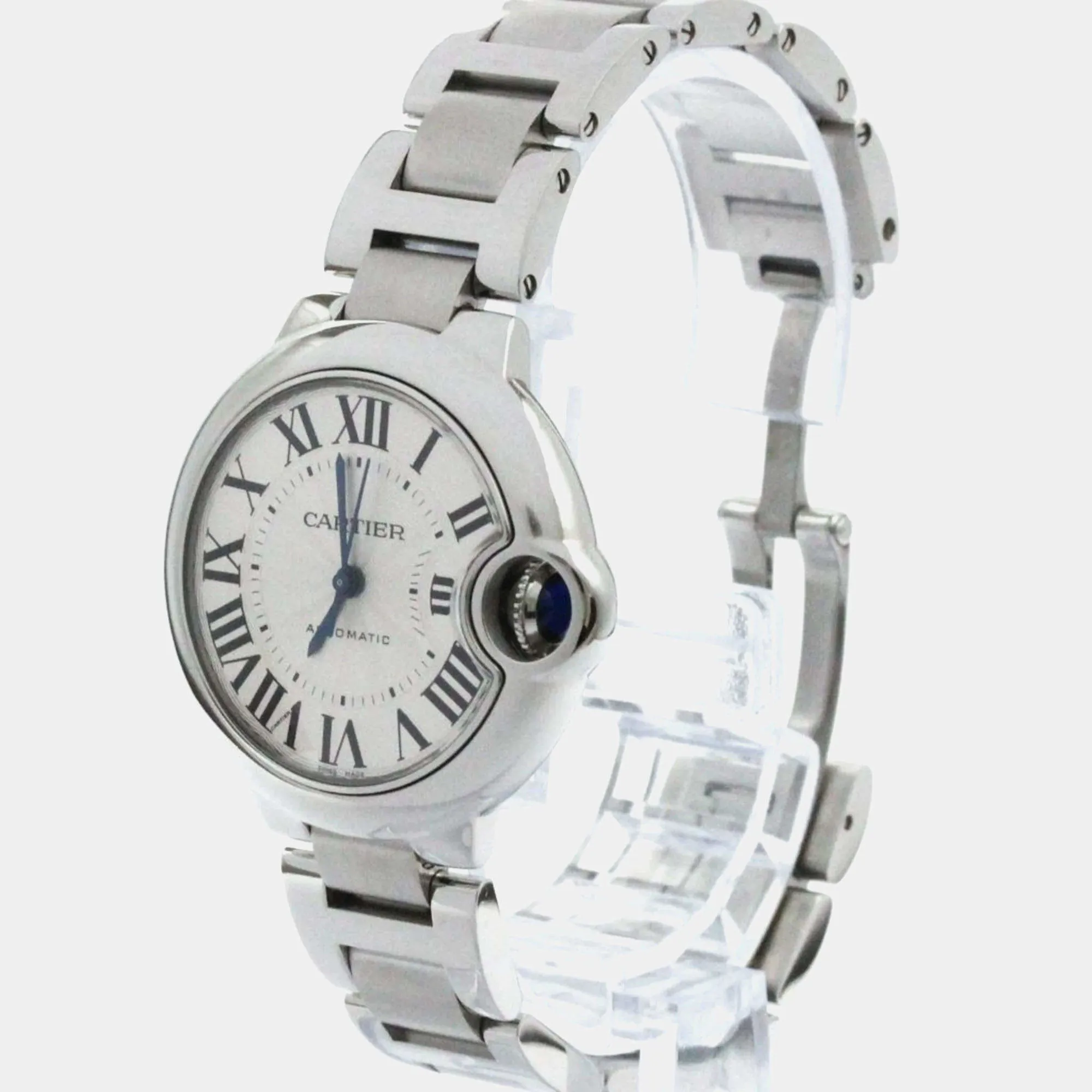 Cartier Ballon Bleu W6920071 33mm Stainless steel White 1