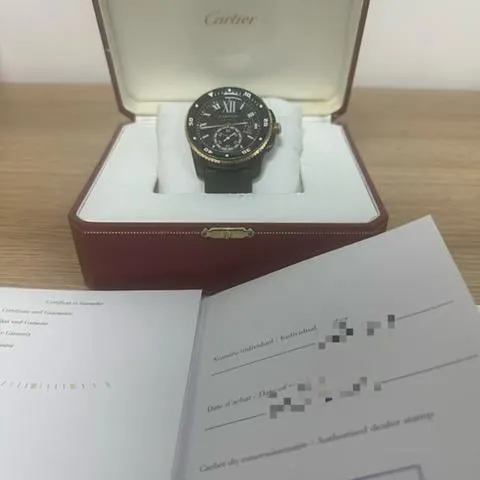 Cartier Calibre de Cartier W2CA0004 42mm Carbon fiber Black