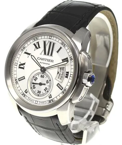 Cartier Calibre de Cartier W7100037 42mm Stainless steel Silver 1