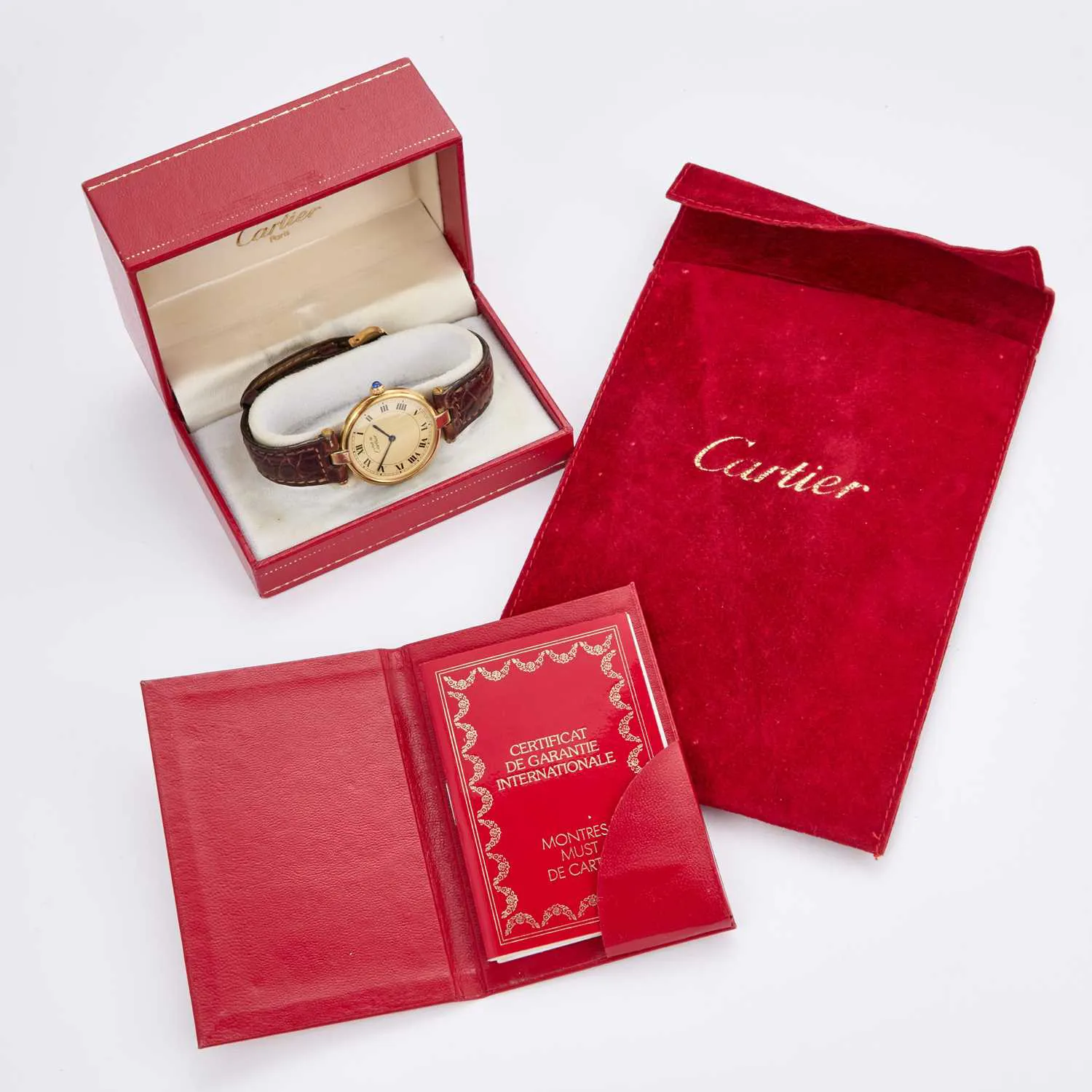 Cartier Must de Cartier 30mm Vermeil Champagne 2