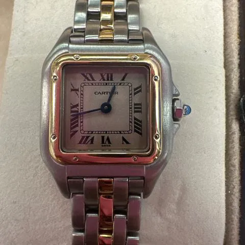 Cartier Panthère 1120 22mm Yellow gold and Stainless steel White 2