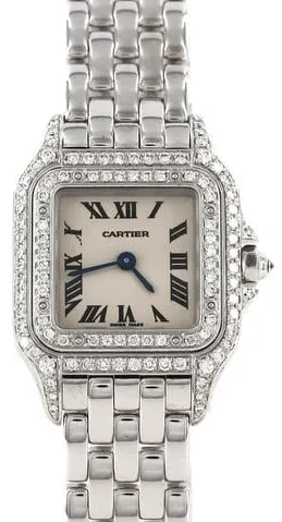 Cartier Panthère WF3118F3 21.5mm White gold Silver