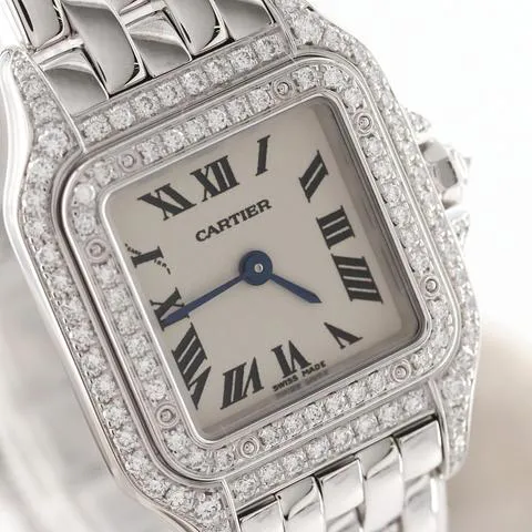 Cartier Panthère WF3118F3 21.5mm White gold Silver 6