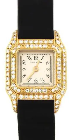 Cartier Panthère WF318231 17mm Yellow gold Silver