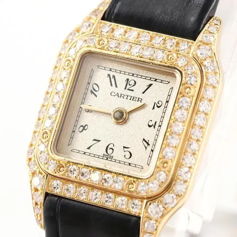 Cartier Panthère WF318231 17mm Yellow gold Silver 7